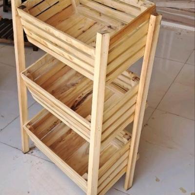 استند جای سیب زمینی پیاز چوبی(سفارشی)