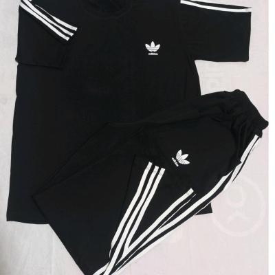 تیشرت شلوار مشترک مردانه و زنانه طرح آدیداس