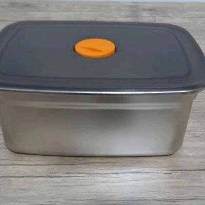 ظرف فریزری استیل با درب سوپاپ دار