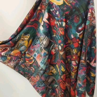 روسری طرحدار rs545