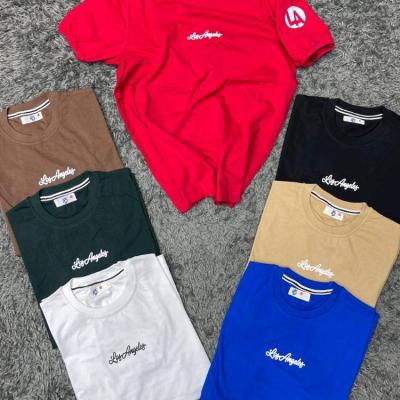 تیشرت مردانه آستین و یقه کش