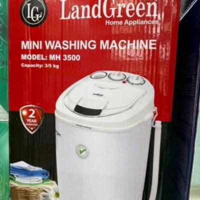 مینی واش لندگرین MH3500 | ظرفیت 3/5 کیلوگرم | کم‌صدا و دارای سبد خشک‌کن ارسال پس کرایهb