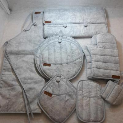 سرویس پارچه ای آشپزخانه 12 پارچه کد 1818