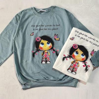 دورس پنبه گلکسی طرح دخترهنرمند بلوز دورس زنانه دورس دخترانه