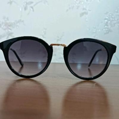 عینک آفتابی گرد کایوچویی دسته فلزی uv400