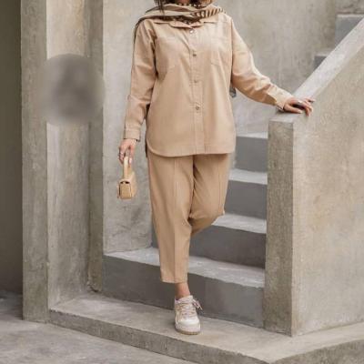 مانتو شلوار زنانه کتان مدل مدل شلوار مام استایل