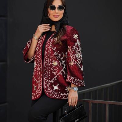 کت یلدایی سرمه دوزی شده