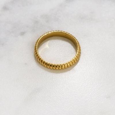 انگشتر رینگی تراش خورده برند I am