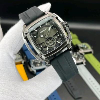 ساعت مردانه و پسرانه بند رابر tubular