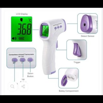 تب سنج لیزری باطری خور