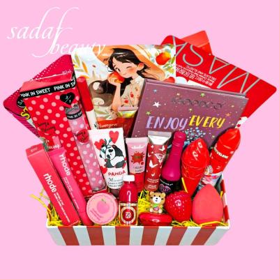 پک آرایشی قرمز کد091