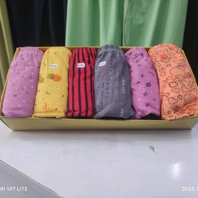 پک 6عددی شورت زنانه نخ پنبه دونه 70تومن