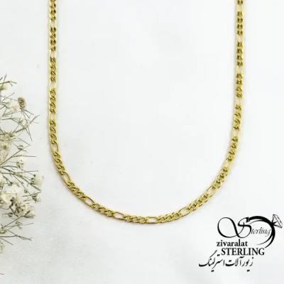 گردنبند کارتیر ظریف اسپرت برند استیل کد 20396