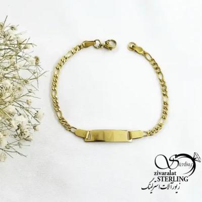 دستبند استیل کارتیر ظریف اسپرت کد 20397