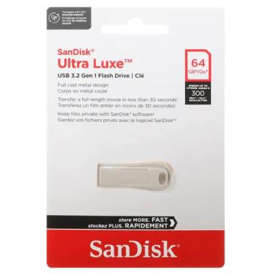 SanDisk Ultra Luxe USB3.2 Flash Memory - 64GB (گارانتی سورین)