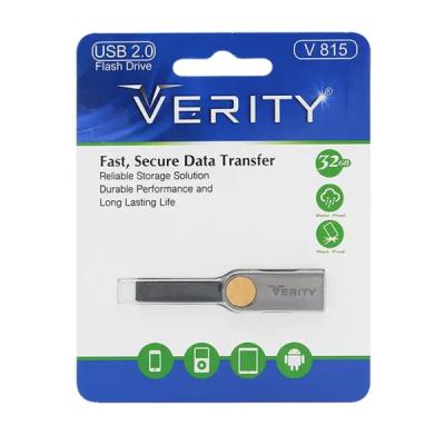 Verity V815 USB2.0 Flash Memory-32GB-(گارانتی آسان سرویس) طلایی