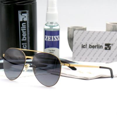 عینک آفتابی خلبانی تیتانیومی آیس برلین ic! Berlin 8910 UV400 POLARIZED
