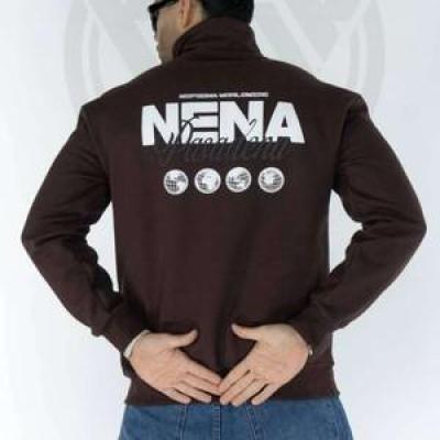 دورس نیم زیپ سه نخ پنبه اسپرت ننا / NENA