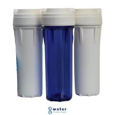 پک هوزینگ دبل اورینگ تایوانی سه عددی دستگاه تصفیه آب با 1 هوزینگ شفاف و 2 سفید (شیراز)
