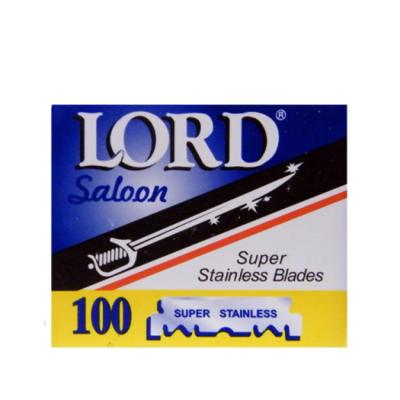 نیم تیغ لرد اصل ساخت مصر بسته 100 عددی استیل زد زنگ ویژه سالن های آرایشگری