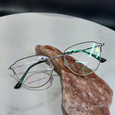 عینک فریم طبی زنانه دخترانه فلزی فشن طرح گربه ای کاملا سبک و راحت
