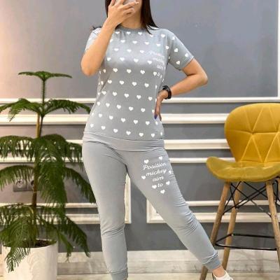 ست تیشرت و شلوار قلب کد 64333-155481