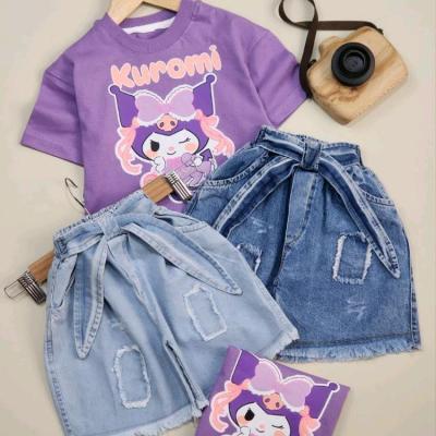 کراپ شلوارک جین کرومی-152995