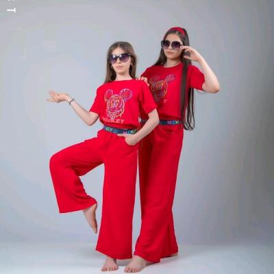 ست کراپ شلوار دخترانه میکی موس