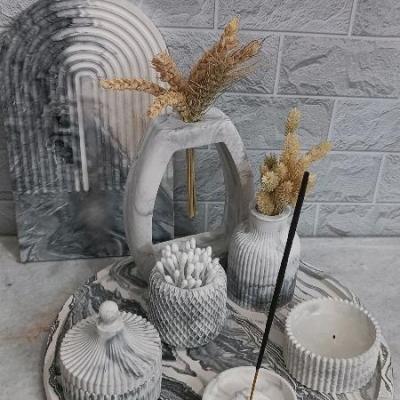 ست دکوراتیو سنگ مصنوعی