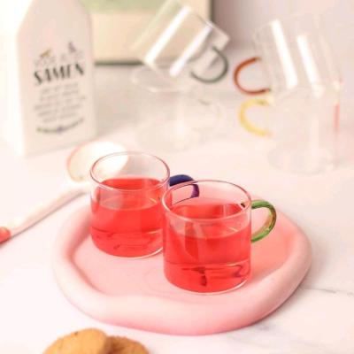 شات پیرکس دسته رنگی 120میل