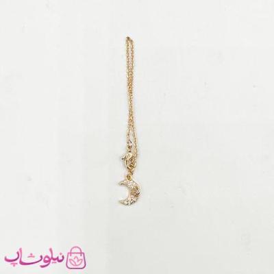 آویز ساعت زنانه ysx طرح ماه طلایی کد 899