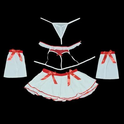 کاستوم پرستار دامنی سینه باز Valentine کد 103