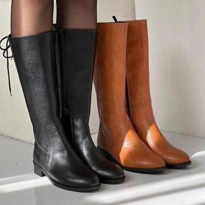 بوت بلند زنانه پشت بندی