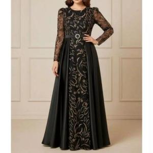 پیراهن زنانه ساتن مدل لباس مجلسی زنانه شیک پیراهن بلند مجلسی ماکسی شیک زنانه سایز 40 تا 48