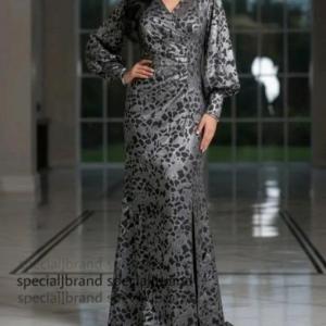 پیراهن مهمانی زنانه دیسکو اسلیک مدل ماکسی مجلسی عالیا