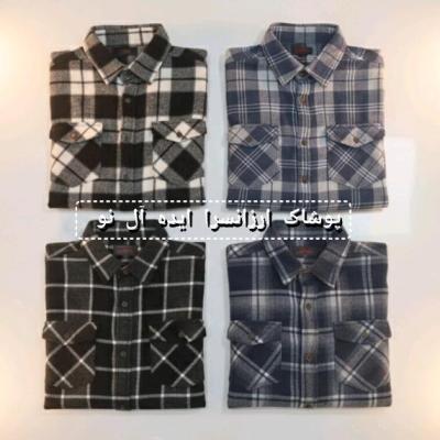 پیراهن پشمی چهار خانه مردانه