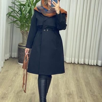 بارانی کمرگتر سایز بزرگ ( سانتانا دانشجویی)