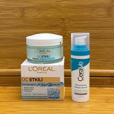 پک کرم ضدچروک و سرم جوانساز پوست | ترمیم و آبرسانی عمیق در یک روتین