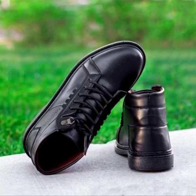 نیم بوت مردانه بندی مدل شیک گام رنگ مشکی و عسلی و کرم ارسال رایگان