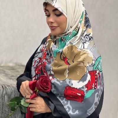 روسری ابریشم توییل