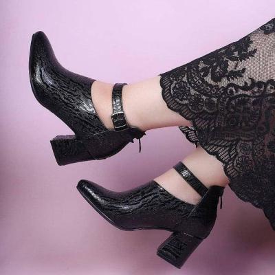 کفش مجلسی زنانه پاشنه 7سانت بزرگ پا