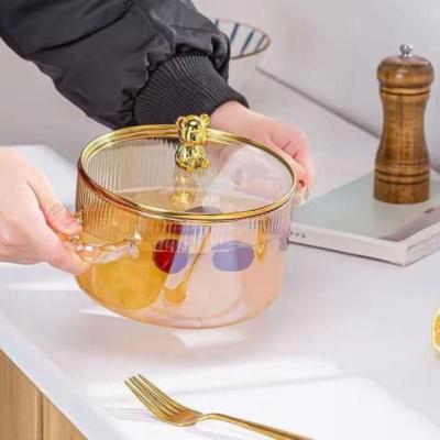 قابلمه پیرکس طلایی شعله مستقیم