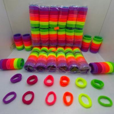 کش مو حوله ای رنگی لوله ای 12 عددی