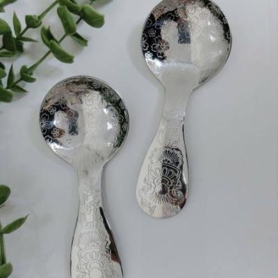 قاشق دسر گرد سیلور bs614