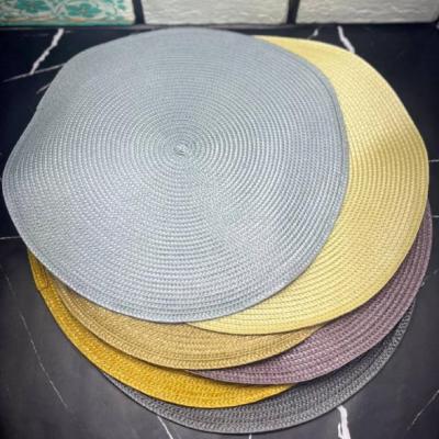 زیر بشقابی گرد کنفی