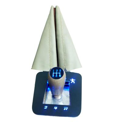 مجموعه سه عددی سردنده چراغدار و گردگیر و پنل دنده چراغدار طرح اعداد دنده مناسب برای پژو پارس و 405