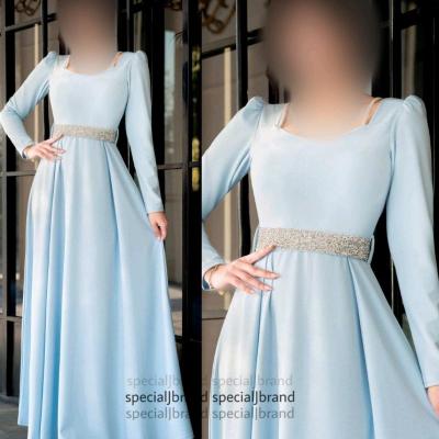 لباس نجلسی زنانه ماکسی پیراهن مهمانی جنس کرپ دالقیچ