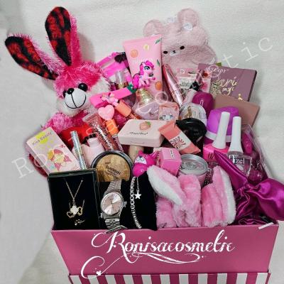 غولترین پک هدیه آرایشی دخترانه رنگ صورتی