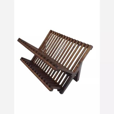 استند جا ظرفی چوبی