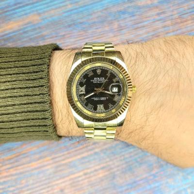 ساعت مردانه رولکس طلایی